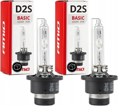 2 PIEZAS LUZ BALASTO XENÓN XENON D2S 6000K 35W 12V  