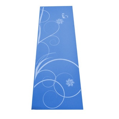 Mata Gimnastyczna do Jogi SPARTAN 170 x 60 cm - Niebieska