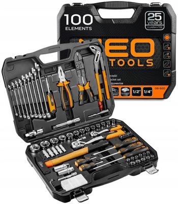 Podręczny zestaw narzędzi Neo Tools 100 el.