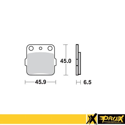 PROX КОЛОДКИ ТОРМОЗНЫЕ PROX 37.200802