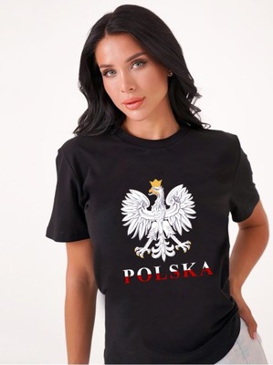 Koszulka KIBICA REPREZENTACJI POLSKI DAMSKA L