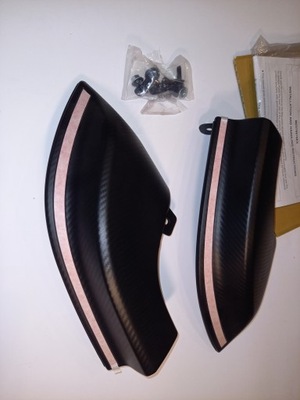 Mitsubishi eclipse cross 18- накладки бампера задняя фото №1