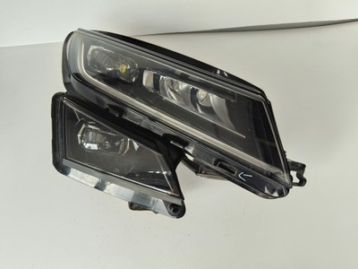 Лампа права фара skoda kodiaq 565 17- full led фото №1