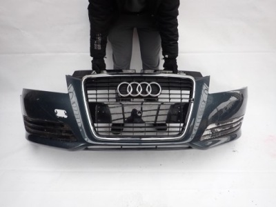 Audi a3 8p lift 08-12 бампер перед передний фото №1