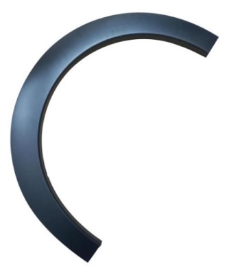 98015546xt молдинг крыла правый перед оригинал оригинальный номер psa citroen c4 cactus фото №1