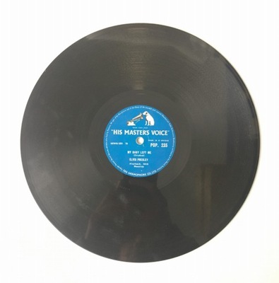 Elvis Presley I Want You, I Need You, I Love You / My Baby Left Me POP235 H
