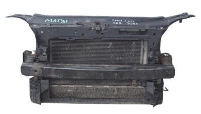 Pas передний радиатор skoda fabia ii lift 1.2 b фото №1