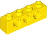 LEGO 3701 Żółta belka 1x4 brick technic 370124 2szt