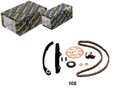 Japkdk-108 набор цепи распределительного вала nissan terrano фото №1