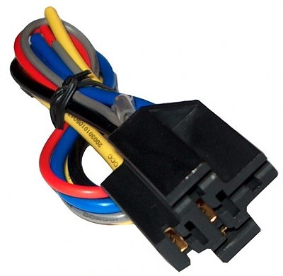 GNIAZDO DO PRZEKAŹNIKA Z KABLAMI 5 PIN PODSTAWA PRZEKAŹNIKA