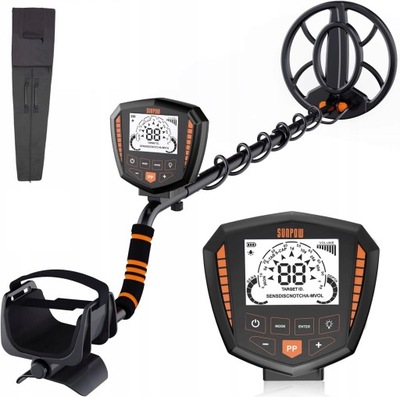 Wykrywacz Metalu SUNPOW LCD IP68 10 Calowy 5 Trybów