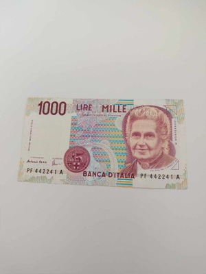 Włochy - 1000 Lir - 1990