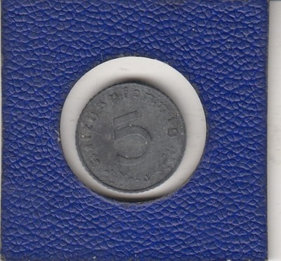Niemcy III Rzesza 5 pfennig 1941 J cynk