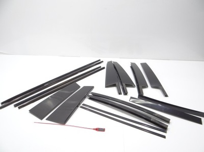 Bmw x3 e83 shadow line накладки фото №1