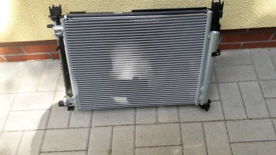 Комплект радиатор вентилятор dacia lodgy фото №1