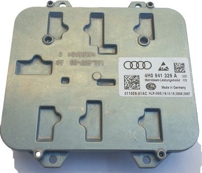 MÓDULO COMPLETO DIODO LUMINOSO LED AUDI A6 A7 A8 MATRIX 4H0941329A ORIGINAL  