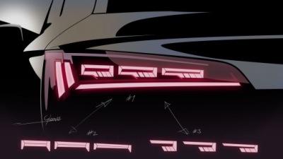 Audi a8 4h свет задние led монтаж фото №1