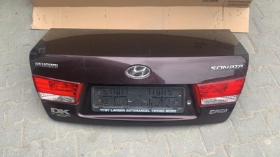 Hyundai sonata 2005- крышка багажника задняя задняя фото №1