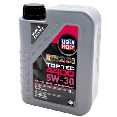 ACEITE SILNIKOWY 2319 LIQUI MOLY TOP TEC 4400 5W30 1L  