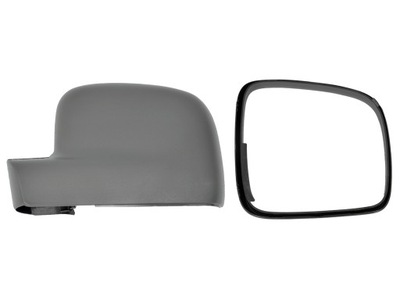 Vw t5 2003-2009 крышка зеркало левая фото №1