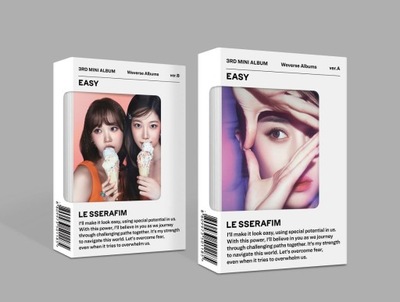 {{{ LE SSERAFIM - EASY - WEVERSE ALBUMS VER.