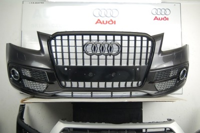 Бампер audi q5 s-line lift 2012-2016 black 8r 8r0 фото №1