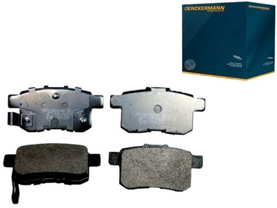 Тормозные колодки тормозные задняя honda accord ix 08- denckerma фото №1