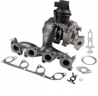 Турбонагнетатель турбина do skoda octavia superb yeti фото №1