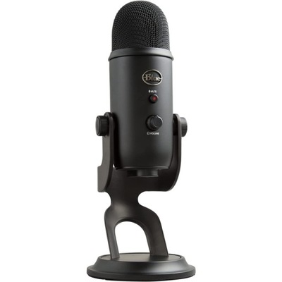 Mikrofon Pojemnościowy Blue Yeti USB - Czarny
