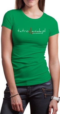 Oficjalna koszulka bawełniana TATROMANIAK damska XS