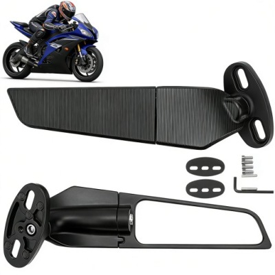 2ШТ ДЗЕРКАЛА ДЗЕРКАЛО ДЛЯ YAMAHA YZF R6 R1 R25 R3 R125 R15 