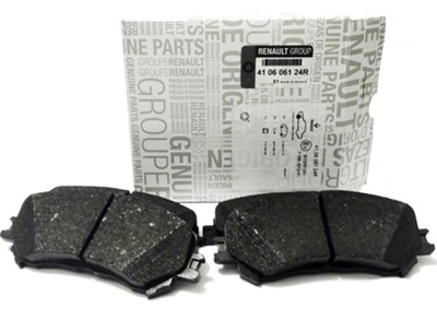Гальмівні колодки гальмівні перед renault megane iv 2016 org фото №1