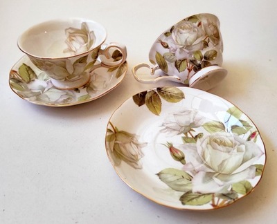 Filiżanka 2 szt. Porcelana Stylowy Komplet KL