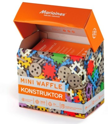 Mini Waffle 300 elementów. Konstruktor. Klocki