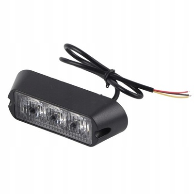 3 LED Car Truck Emergency Strobe Warning Light