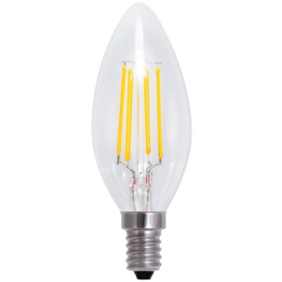 Żarówka LED Filament E14 4W 230V 2800K 400lm COB