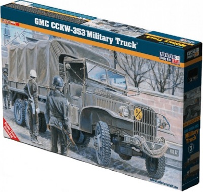 GMC CCKW-353 Military Truck, 1:35 Mistercraft
