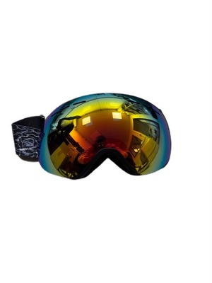 GOGLE NARCIARSKIE Z LUSTRZANĄ SZYBĄ