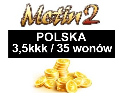 METIN2 POLSKA 3,5 KKK YANG WONY/YANGI 35 WON