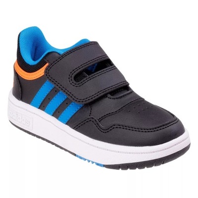 Buty dziecięce Adidas HOOPS 3.0 CF I granatowe- GZ