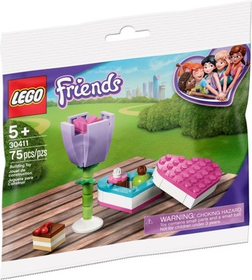 LEGO Friends 30411 Bombonierka i kwiaty 75 elementów