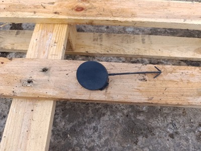 Заглушка фаркоп бампера задняя seat altea xl 5p8807441a фото №1