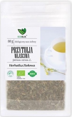Ecoblik herbatka ziołowa Przytulia Właściwa ziele EKO 80 g