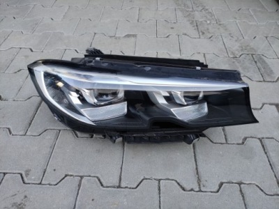 Лампа правая перед led bmw 3 g20 usa 9481716 фото №1