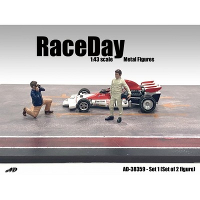 American Diorama Zestaw figur.Race Day Set #1 1:43