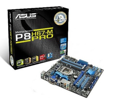 Płyta główna Asus P8H67-M PRO Socket 1155 4xDDR3 32GB intel, I3, I5, I7