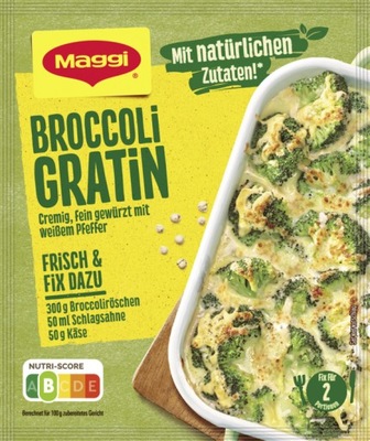 Maggi Fix Broccoli Gratin Do Brokułów 36 g DE