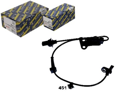 Датчик, швидкість обертова колеса japanparts abs-451 фото №1