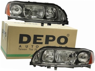 Лампы фары volvo v70 ii 05-08 xc70 i 05-07 фото №1