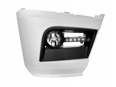 Бампер + корпус противотуманной фары mercedes actros mp4 правая фото №1